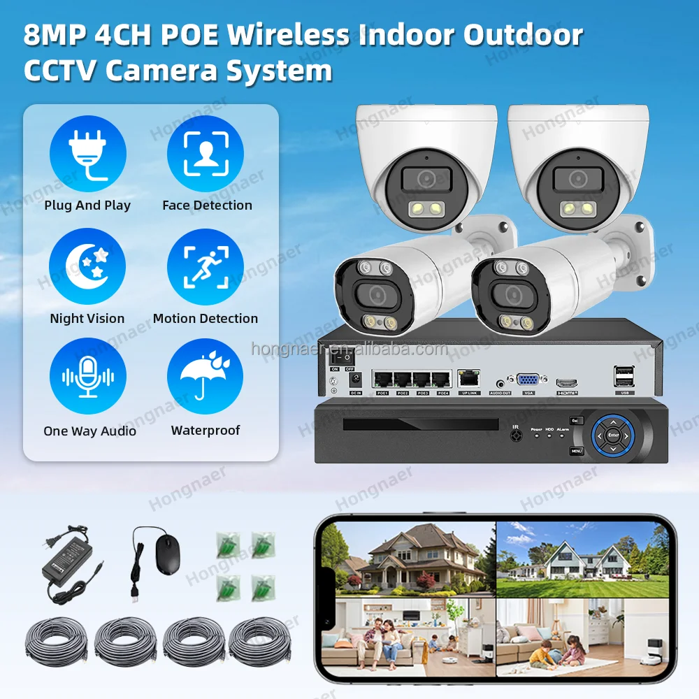 Kit Système de Caméras de Sécu - Home Security Video Systems avis et prix