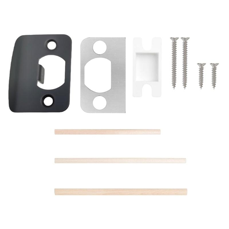 Ensemble plaques gâche porte,  - Home Security Door Lock avis et prix