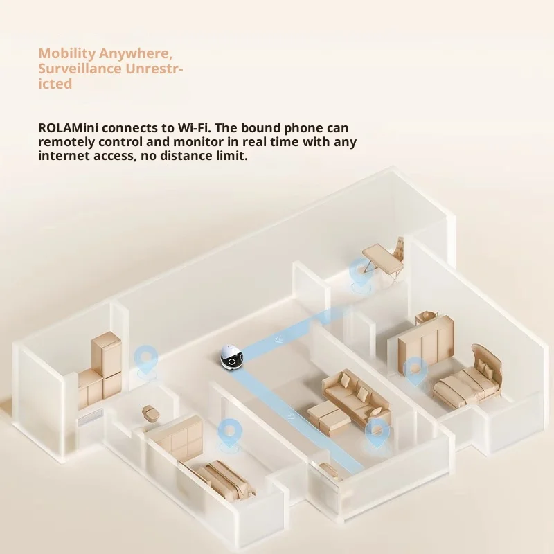 Enabot ROLA Mini Robot Intelli - Home Security Robot avis et prix