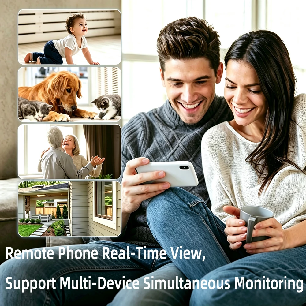 Mini caméra Wi-Fi HD4K, prend  - Hidden Camera Clock avis et prix