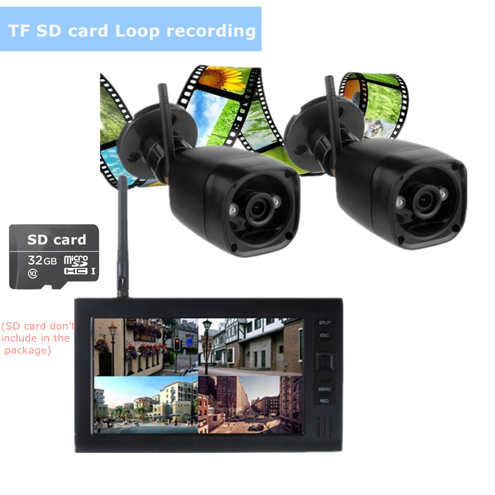 Système de sécurité CCTV avec  - Home Security Battery avis et prix
