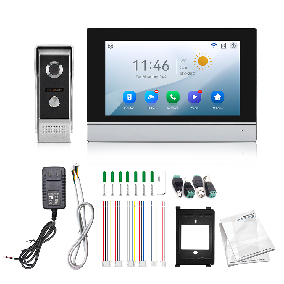 Visiophone avec écran IPS de 7 - Home Security Land avis et prix
