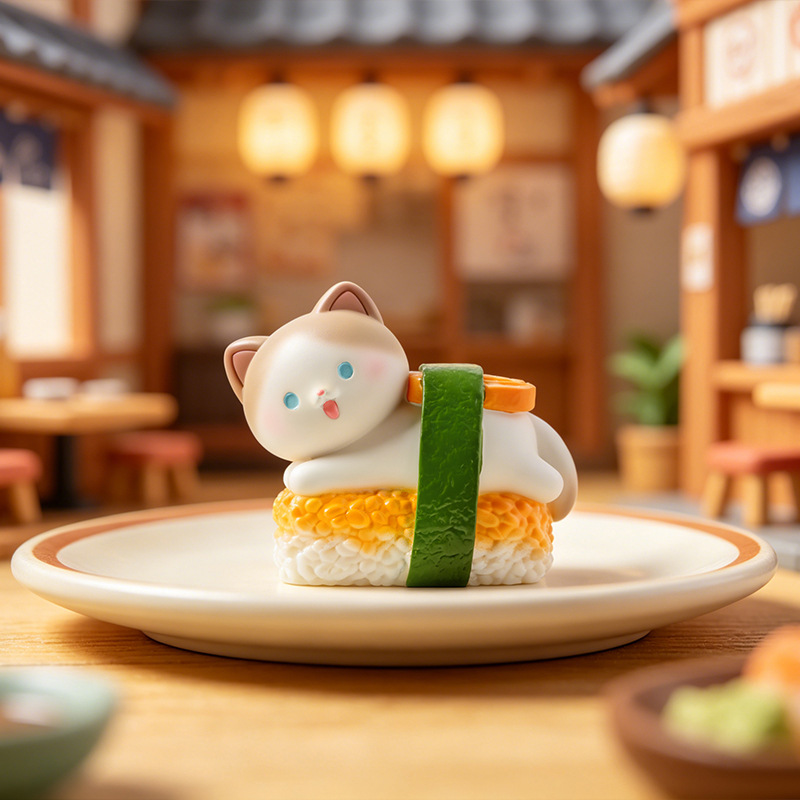 Figurine de dessin animé Sushi - Home Security Items avis et prix