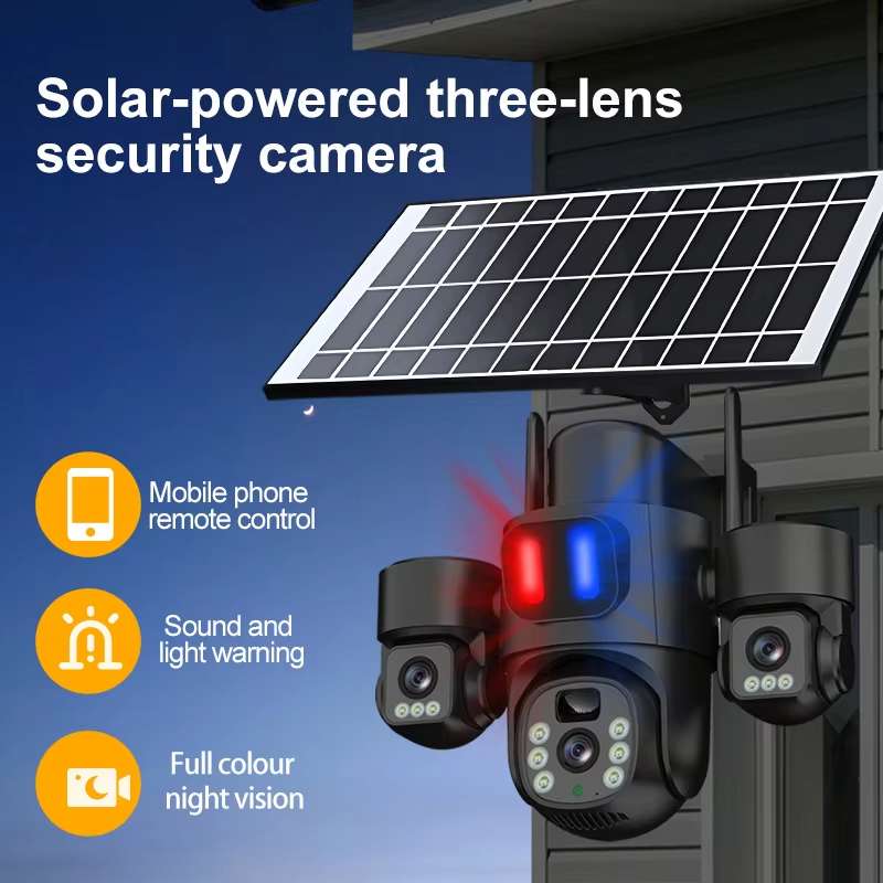 Caméra solaire PTZ WIFI extéri - Home Security Wifi Camera avis et prix