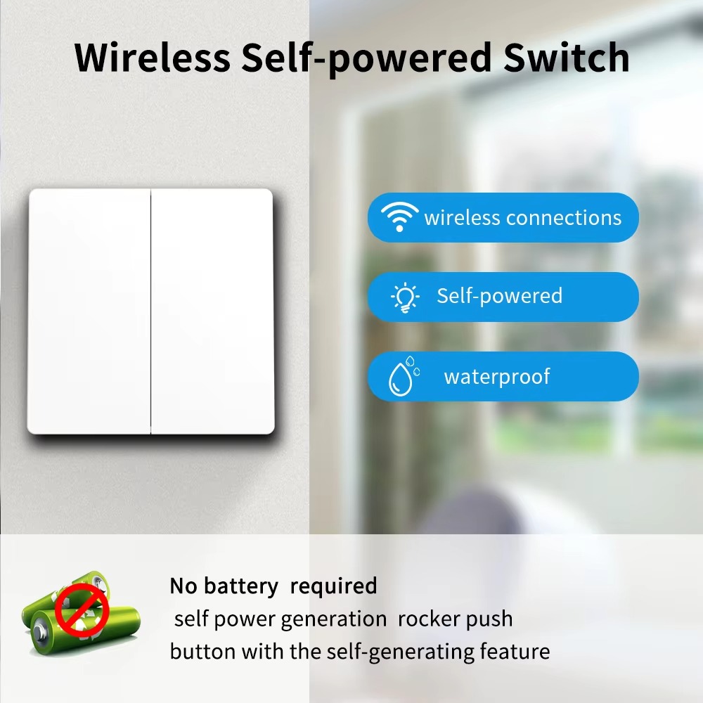 Interrupteur sans fil RF433 au - Home Security Battery avis et prix