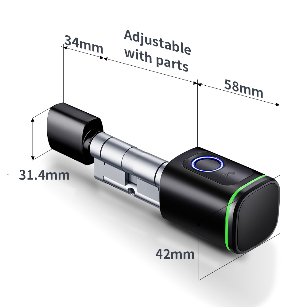 Serrure à cylindre intelligent - Home Security Battery avis et prix